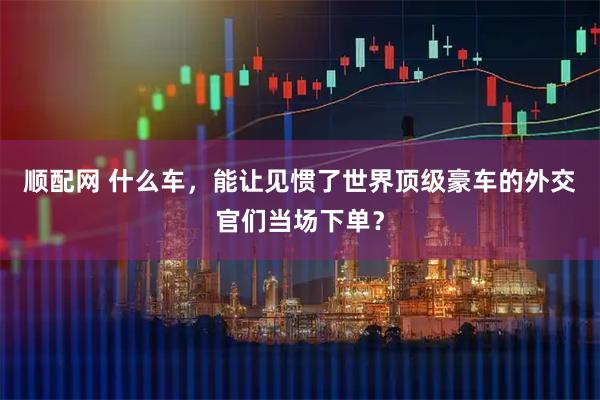 顺配网 什么车，能让见惯了世界顶级豪车的外交官们当场下单？